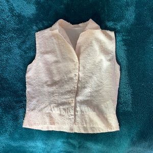 Vintage Cream Blouse